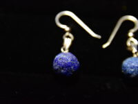 azurite blueberry earrings2