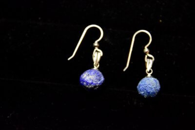 azurite blueberry earrings2