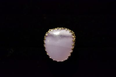 lavender fluorite ring
