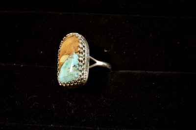turquoise ring side