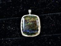 Andamooka Opal pendant