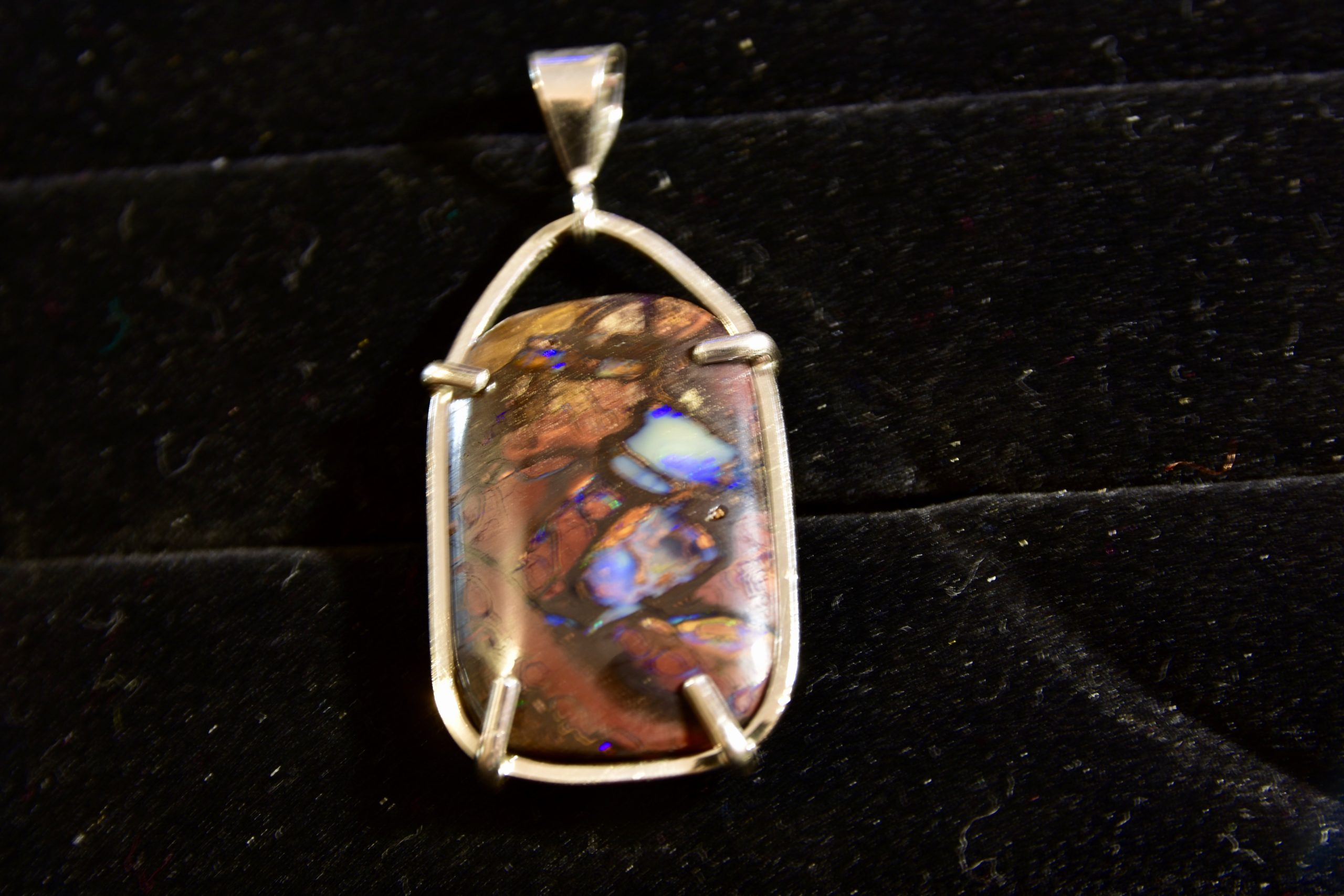 Australian Boulder Opal Pendant 35 – Gems by Jake